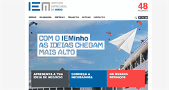 Desktop Screenshot of ieminho.pt