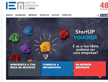 Tablet Screenshot of ieminho.pt